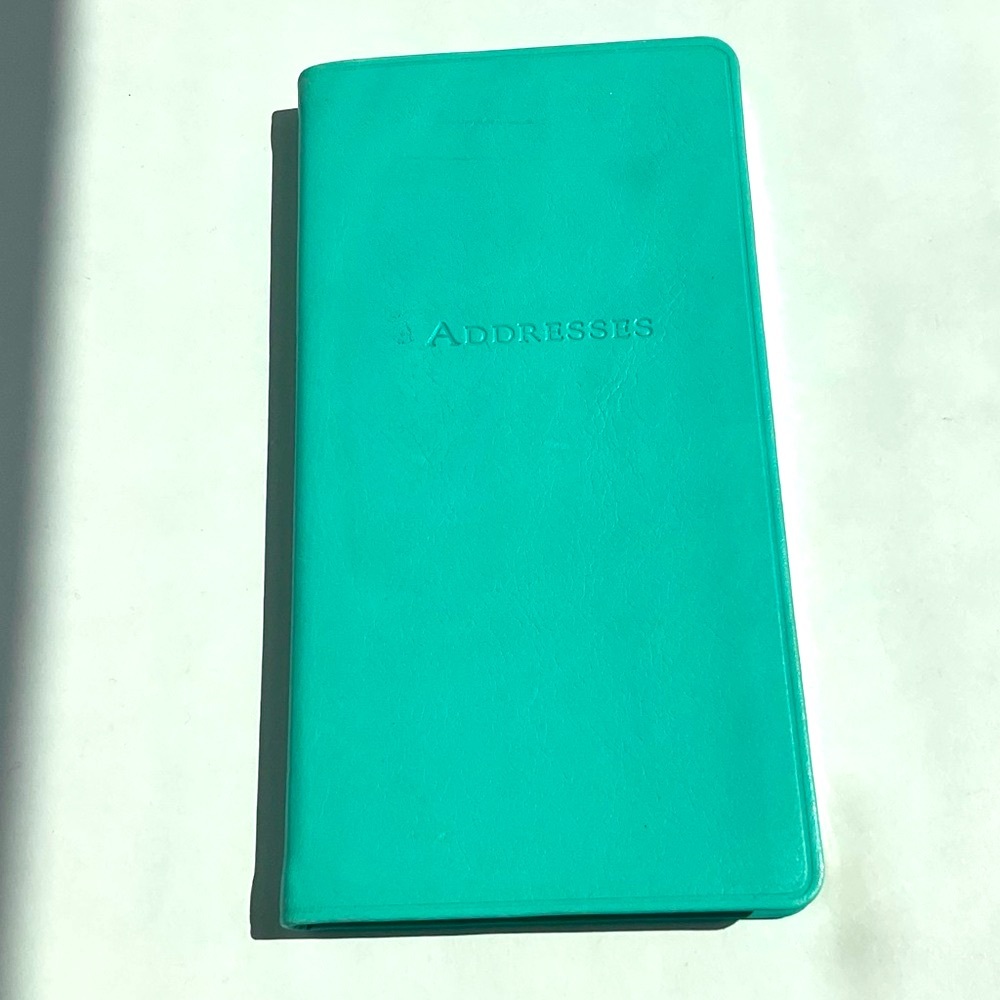 Vintage Tiffany & Co Leather Address Book, Tiffany Blue Leather - Picture 8 of 10